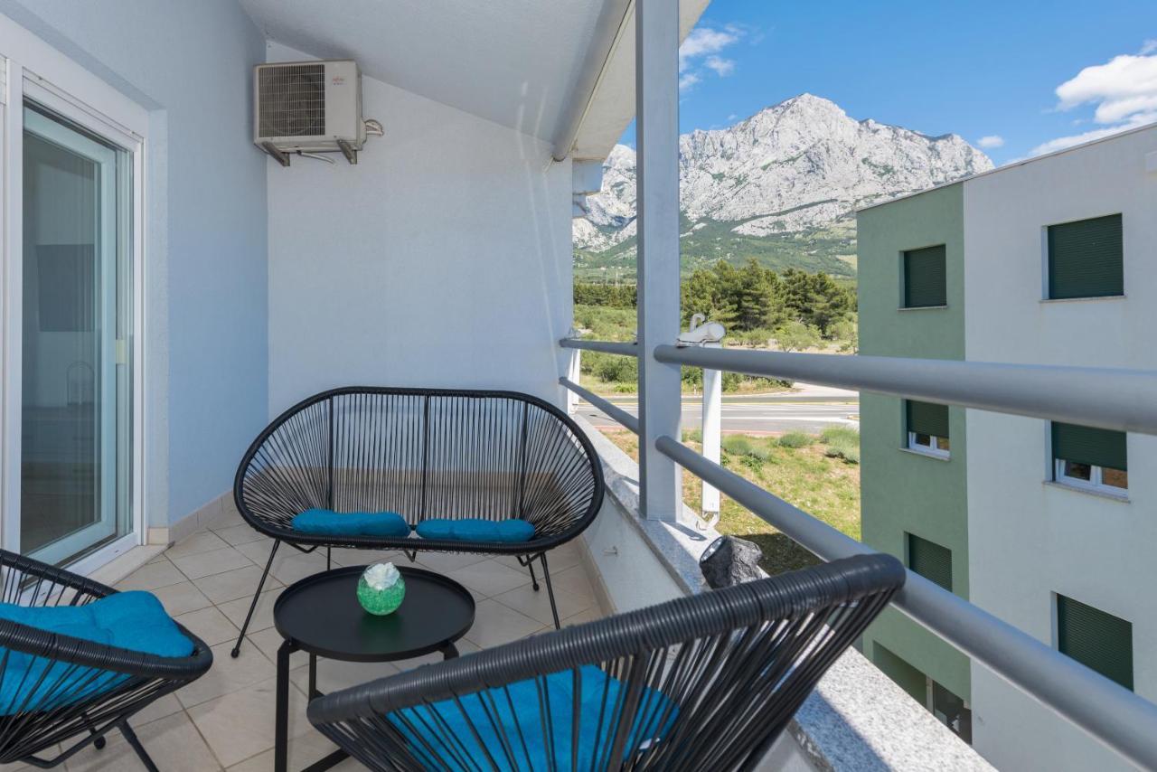 Deluxe 3 Bedroom Apartment With Sea View Baška Voda المظهر الخارجي الصورة